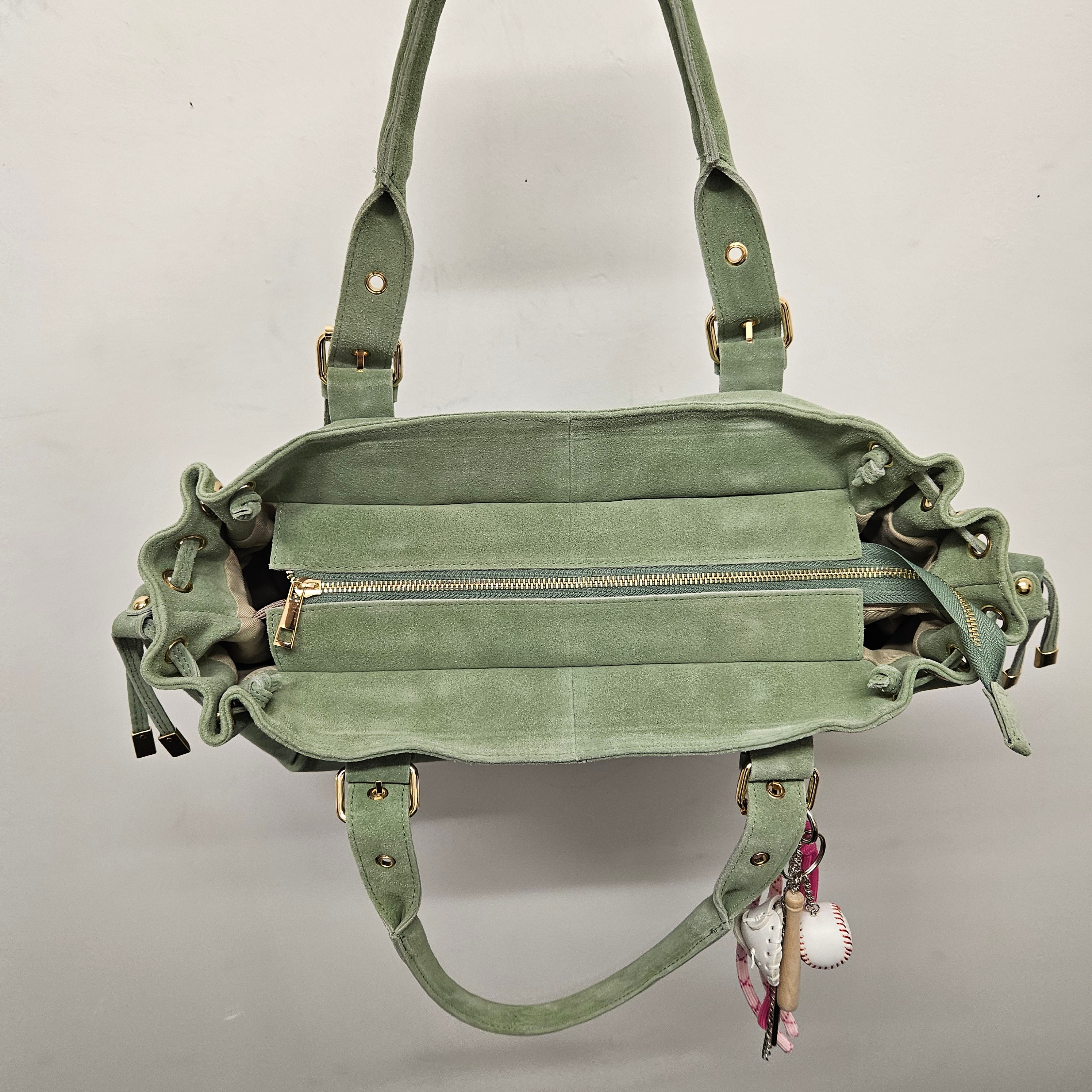 Sac à main Cuir Daim Fourre-Tout