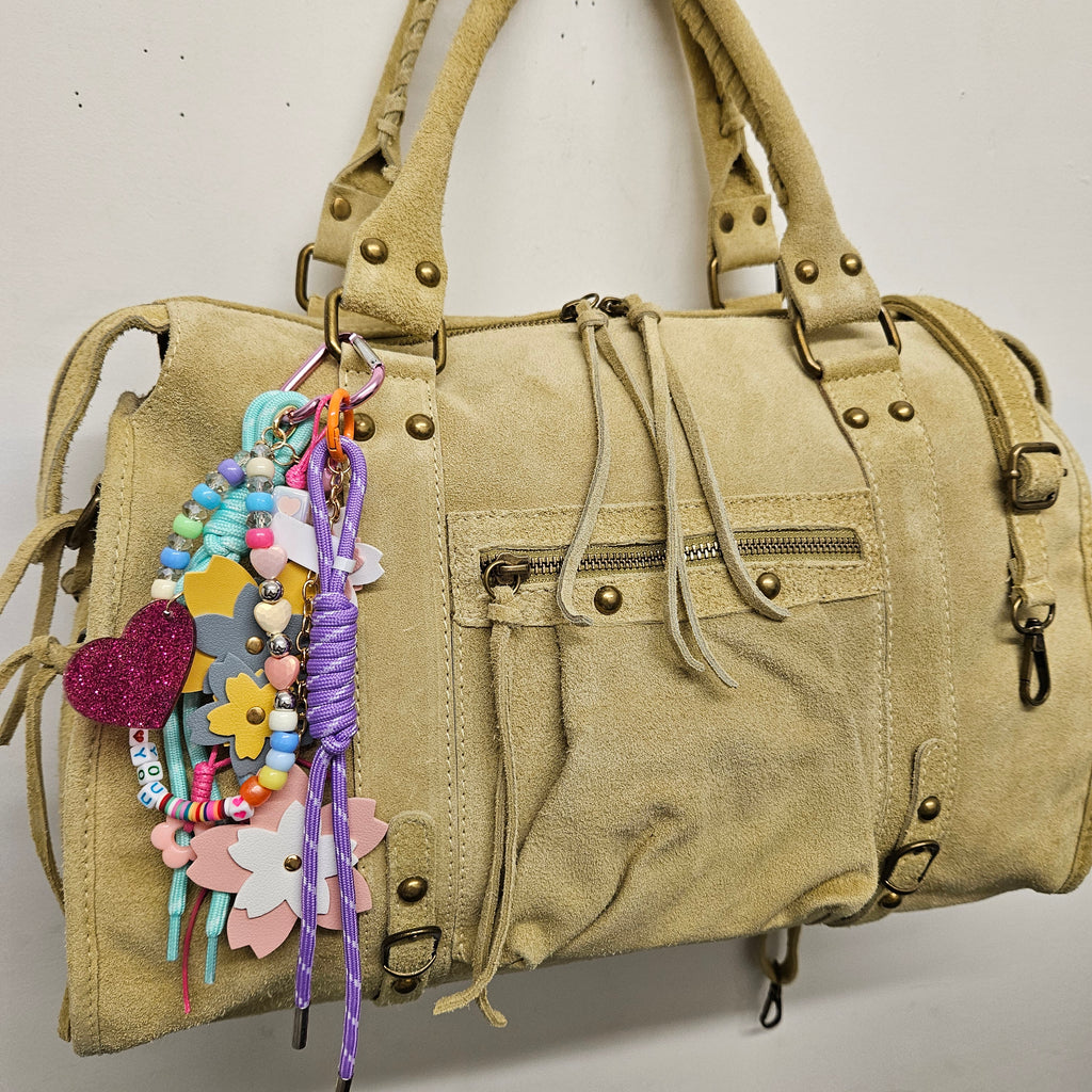Grand Sac à main idéal pour les Cours , Bureau , Travaille , Week-End , Fourre-Tout Daim Cuir
