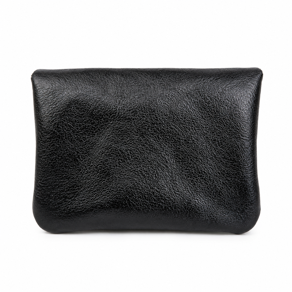Porte monnaie 100% Cuir Noir