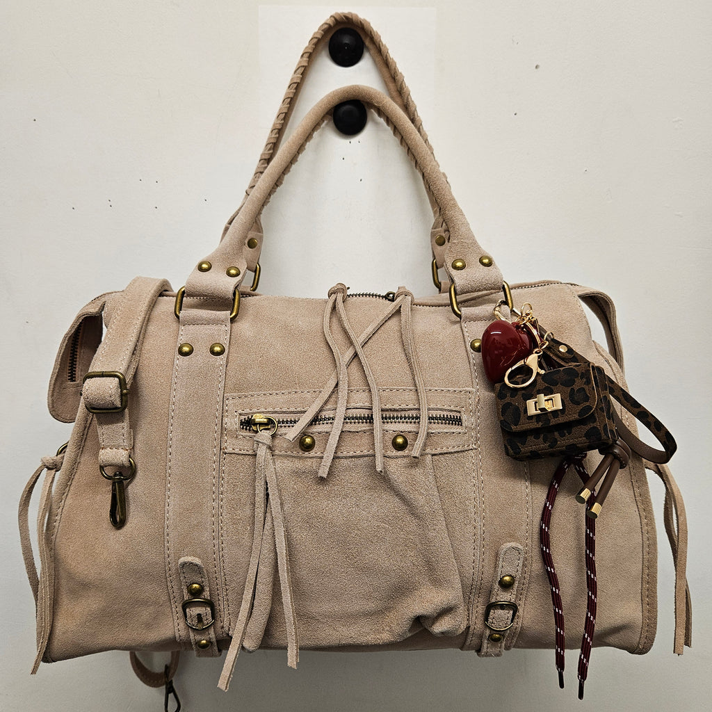 Grand Sac à main idéal pour les Cours , Bureau , Travaille , Week-End , Fourre-Tout Daim Cuir