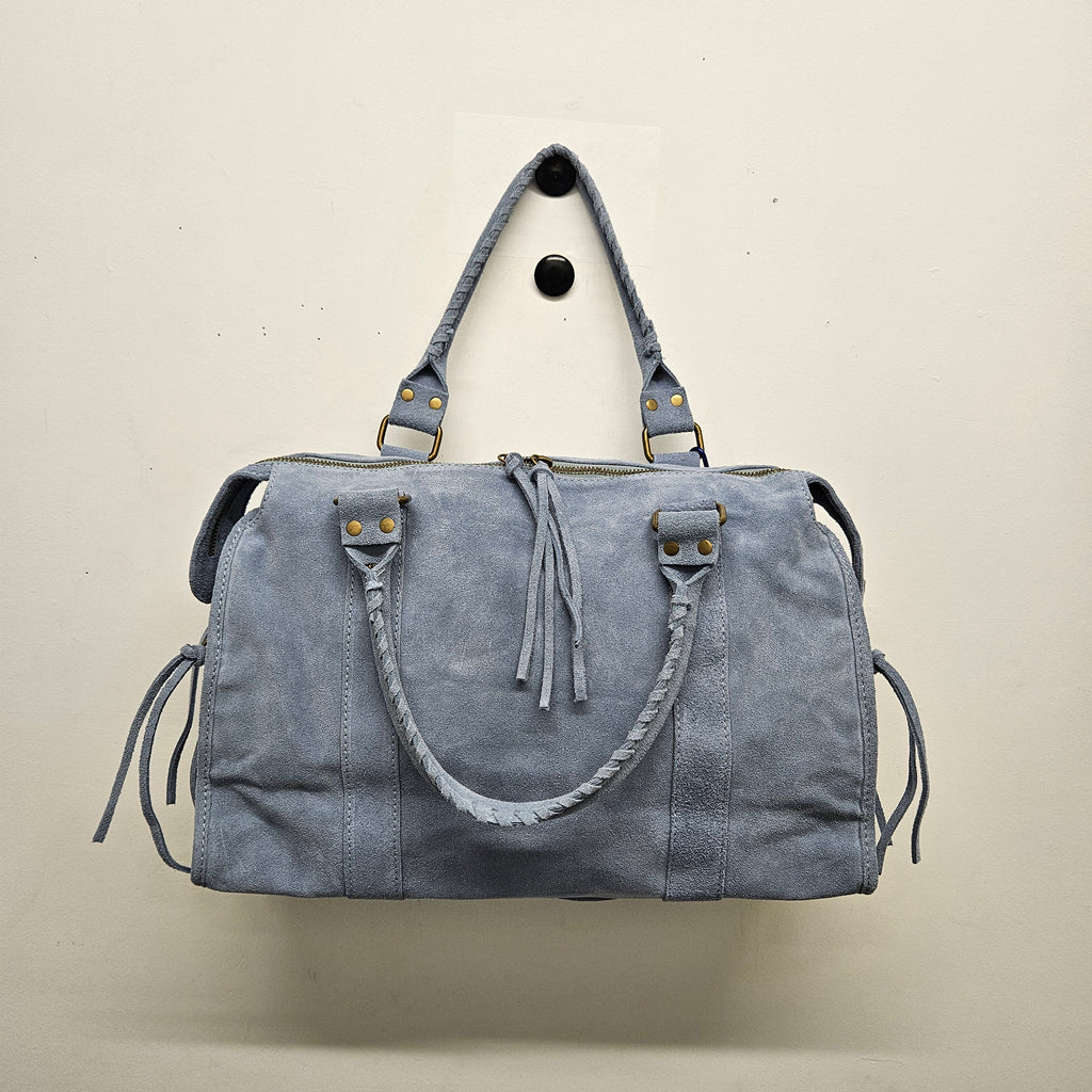 Grand Sac à main idéal pour les Cours , Bureau , Travaille , Week-End , Fourre-Tout Daim Cuir