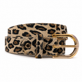 Ceinture Léopard 100% Cuir Taille 95