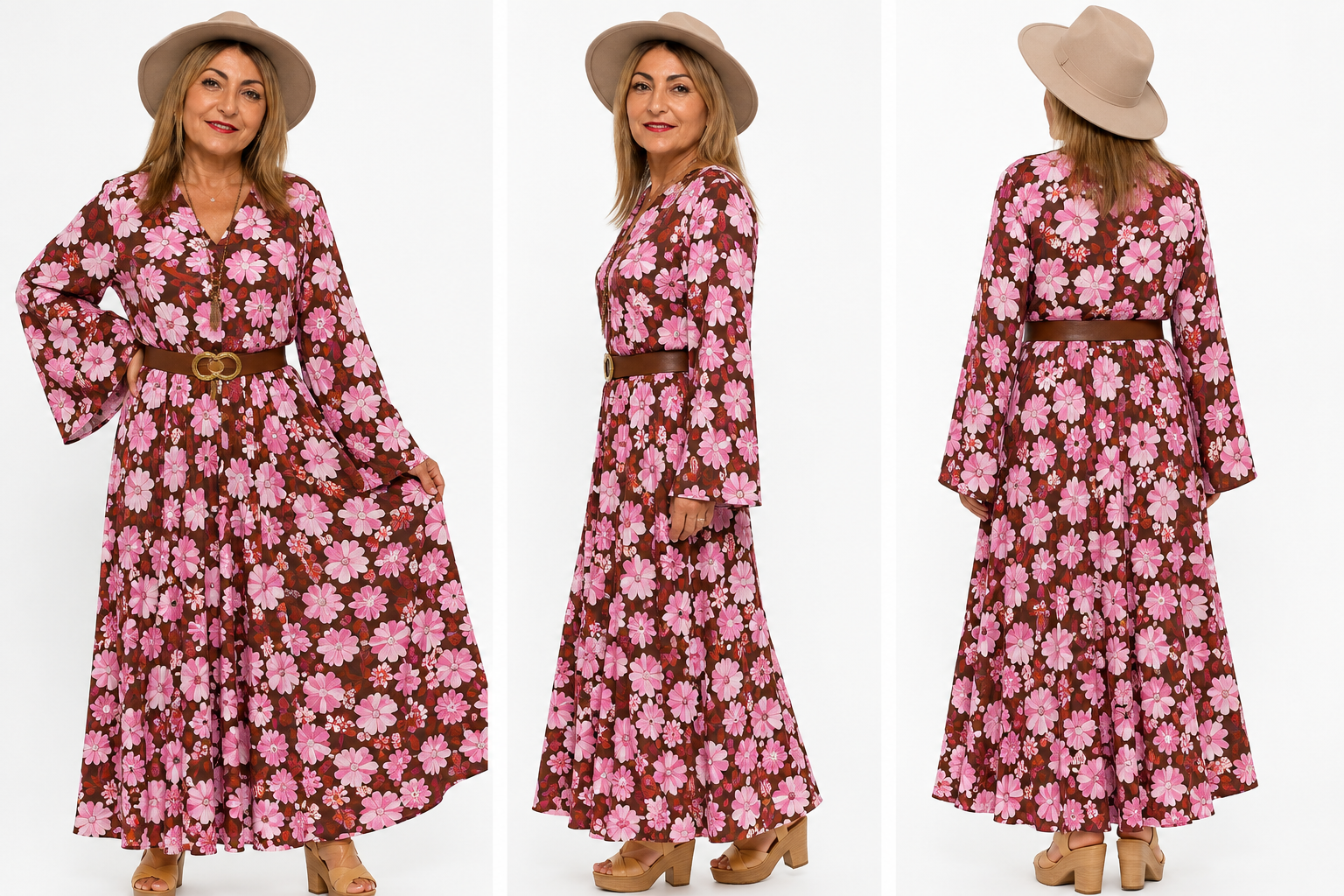 🌸 Robe longue fleurie 🌸 taille Unique