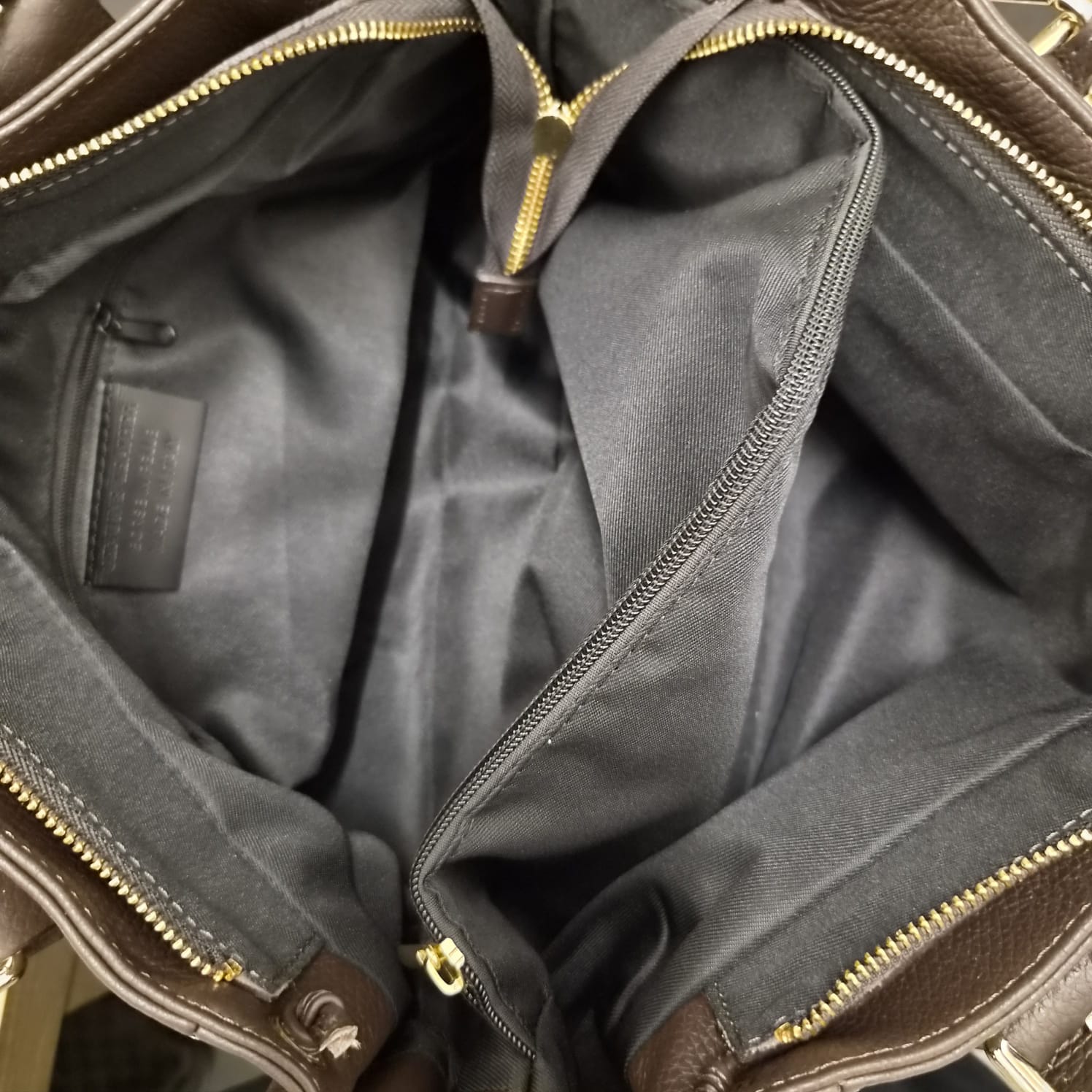 Grand Sac à main Cuir chocolat Femme Grande Capacité