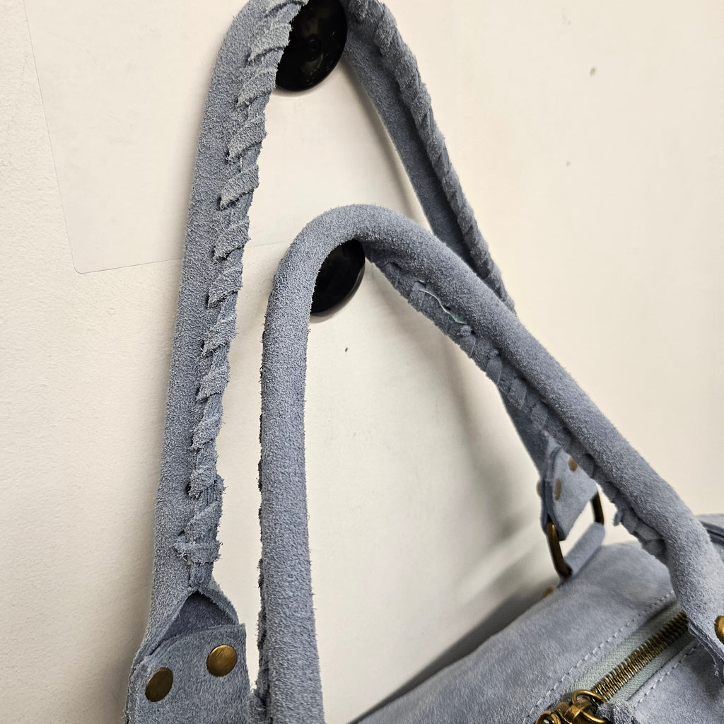 Grand Sac à main idéal pour les Cours , Bureau , Travaille , Week-End , Fourre-Tout Daim Cuir