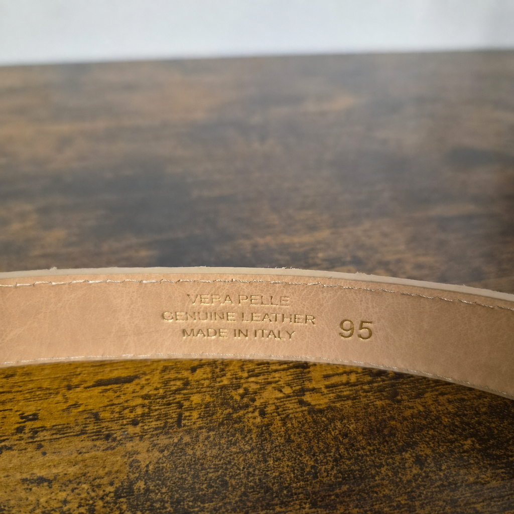 Ceinture Léopard 100% Cuir Taille 95