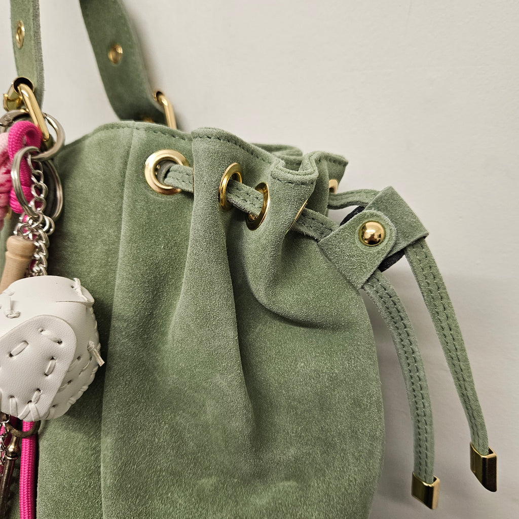 Sac à main Cuir Daim Fourre-Tout