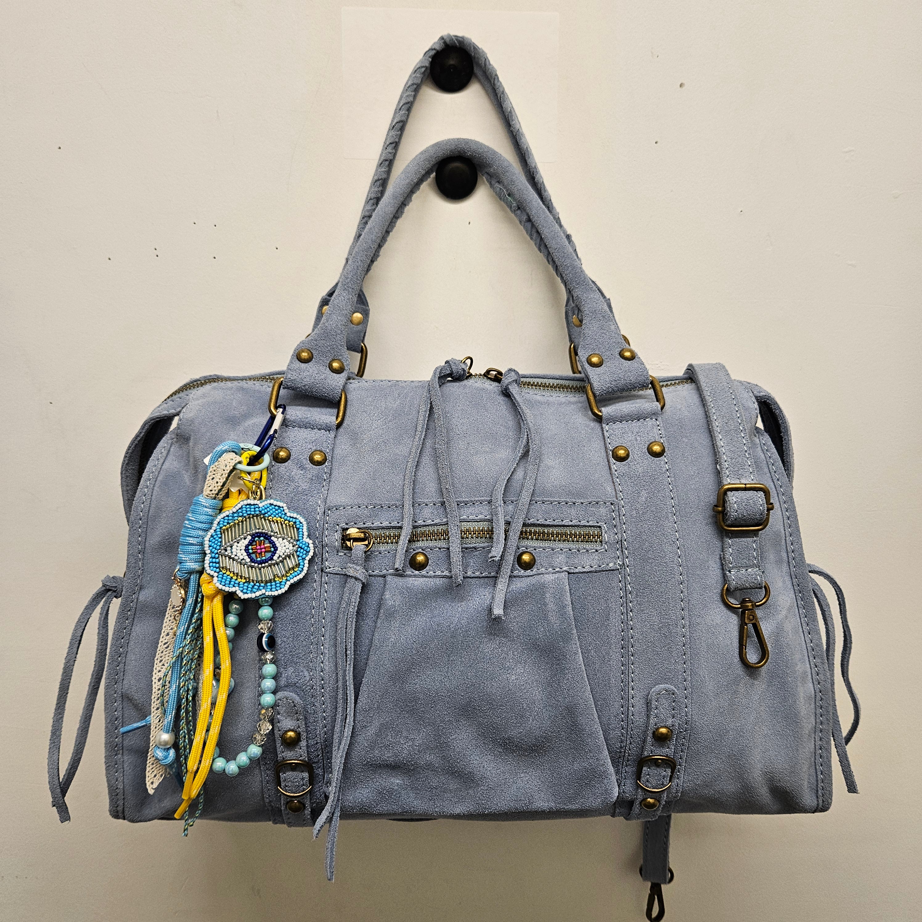 Grand Sac à main idéal pour les Cours , Bureau , Travaille , Week-End , Fourre-Tout Daim Cuir