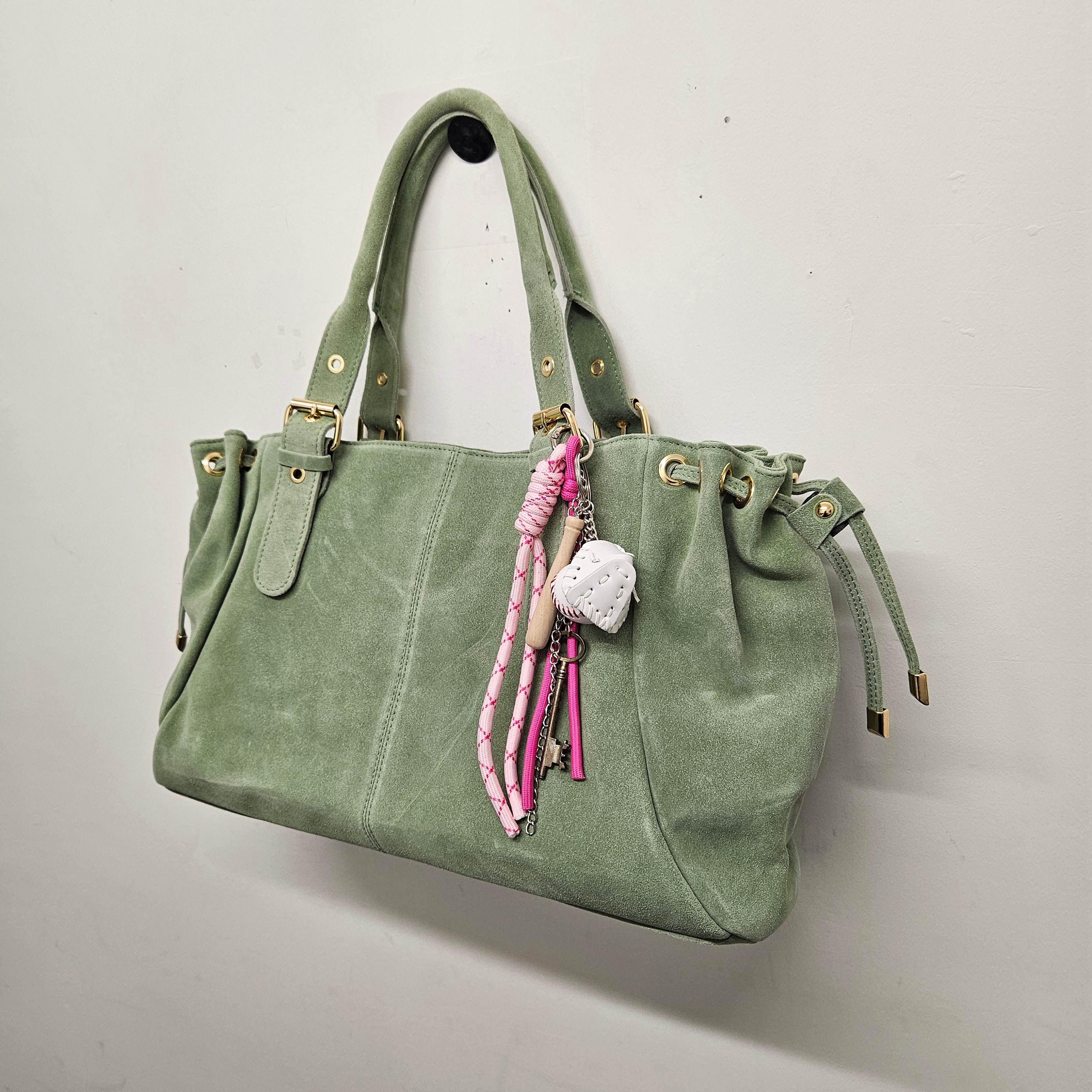 Sac à main Cuir Daim Fourre-Tout