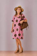Robe fleurie en Viscose Belle Matière