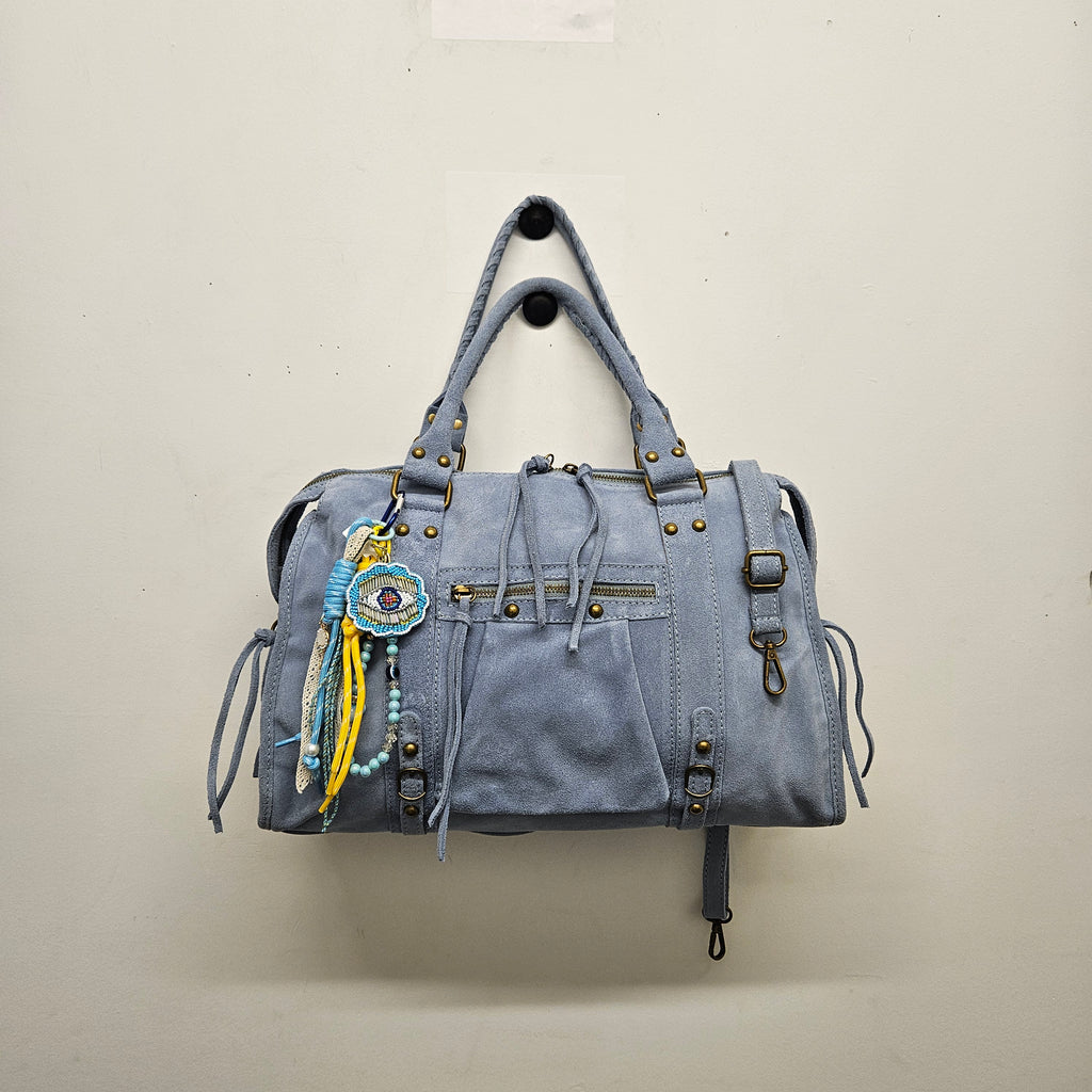 Grand Sac à main idéal pour les Cours , Bureau , Travaille , Week-End , Fourre-Tout Daim Cuir