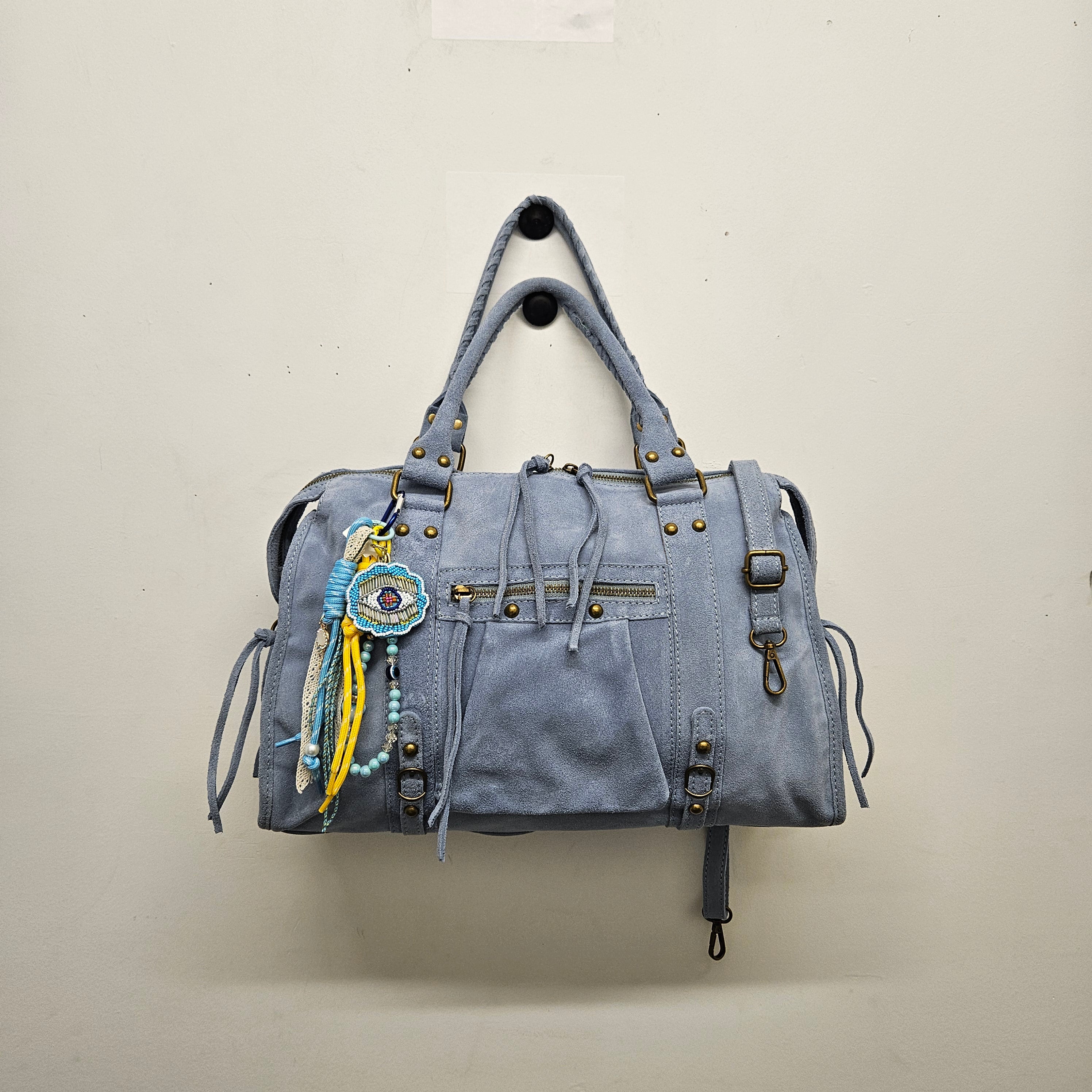 Grand Sac à main idéal pour les Cours , Bureau , Travaille , Week-End , Fourre-Tout Daim Cuir