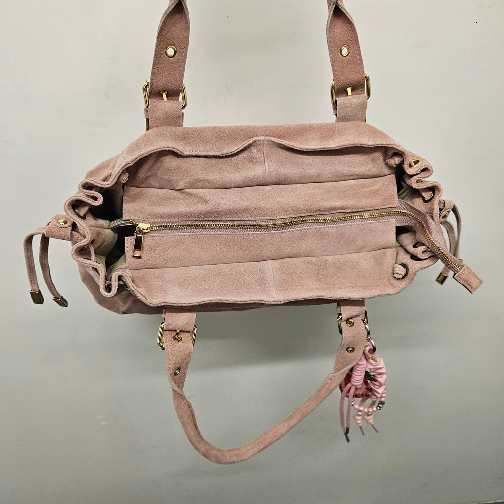 Sac à main Cuir Daim Fourre-Tout