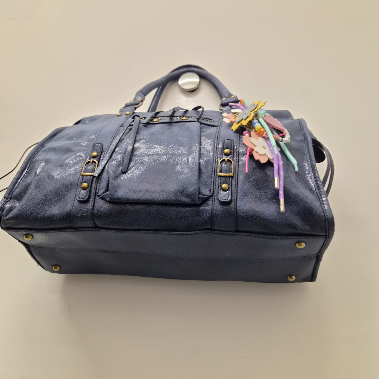 Grand Sac à main idéal pour les Cours SemiliCuir Marron Femme Grande Capacité Fourre-Tout