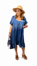 Robe en jean – Taille unique
confortable en 100% coton