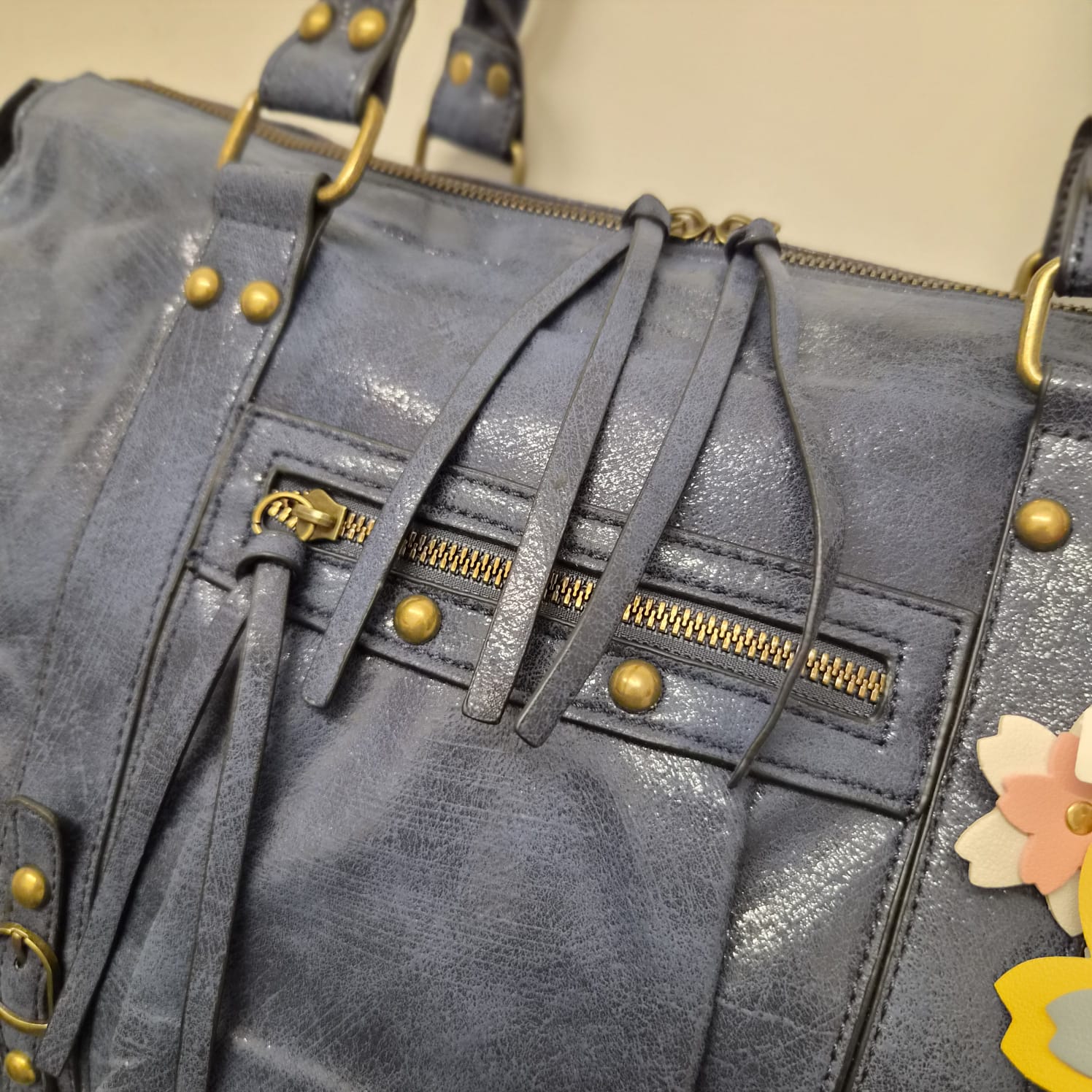 Grand Sac à main idéal pour les Cours SemiliCuir Marron Femme Grande Capacité Fourre-Tout