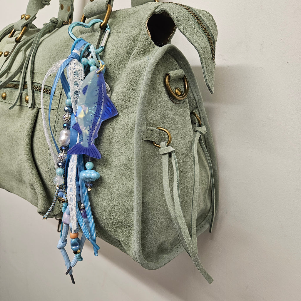 Grand Sac à main idéal pour les Cours , Bureau , Travaille , Week-End , Fourre-Tout Cuir Daim