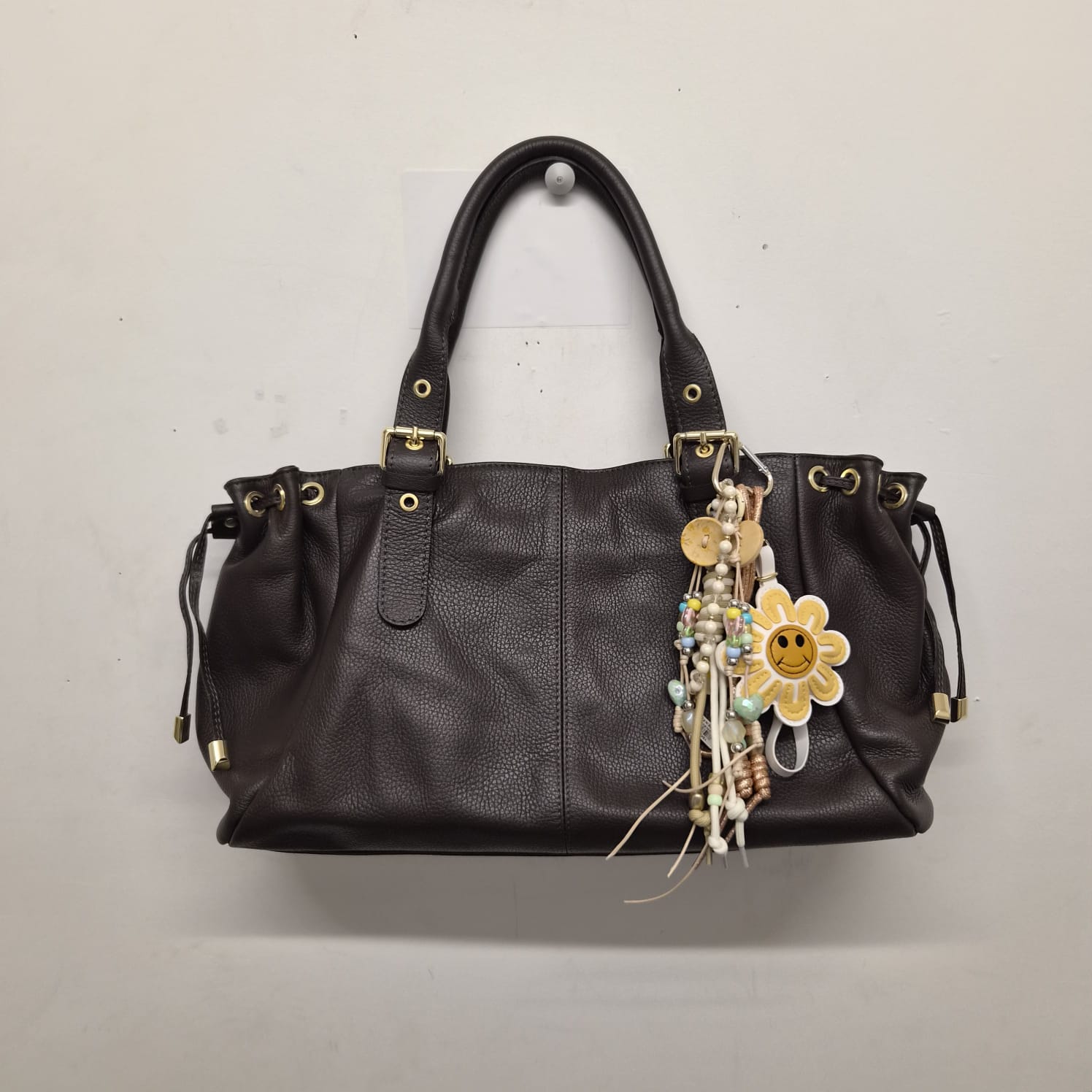 Grand Sac à main Cuir chocolat Femme Grande Capacité