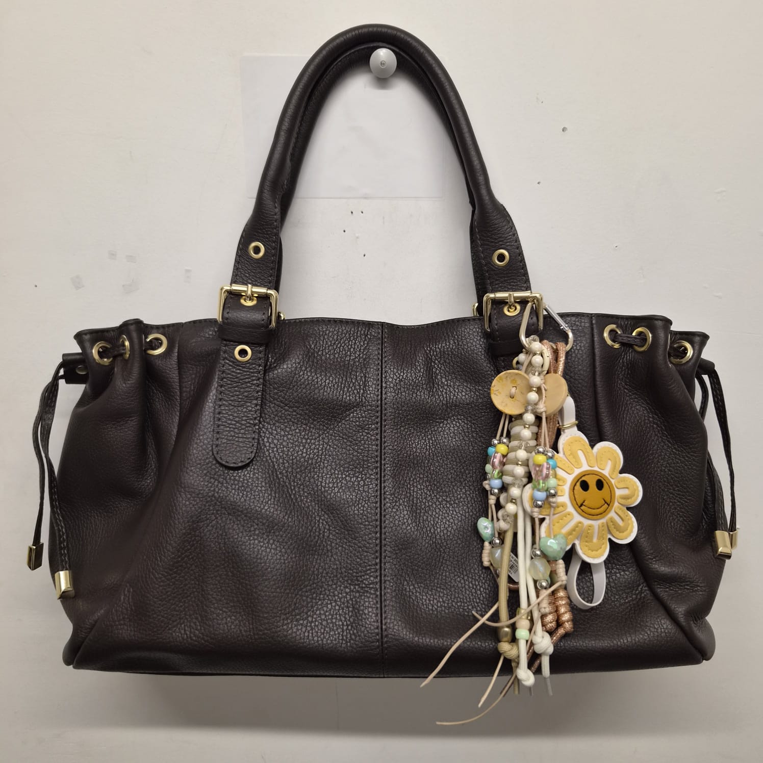 Grand Sac à main Cuir chocolat Femme Grande Capacité