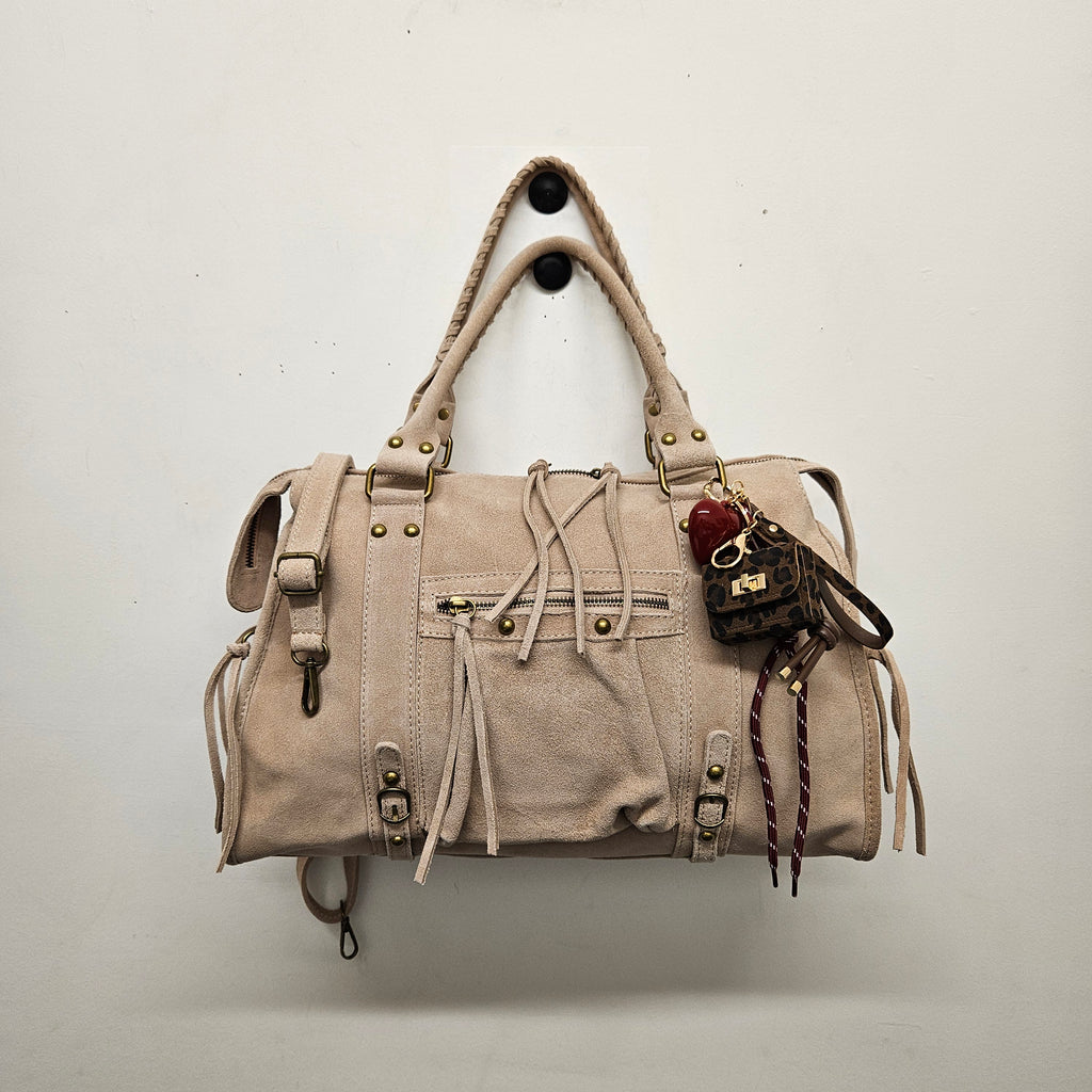 Grand Sac à main idéal pour les Cours , Bureau , Travaille , Week-End , Fourre-Tout Daim Cuir