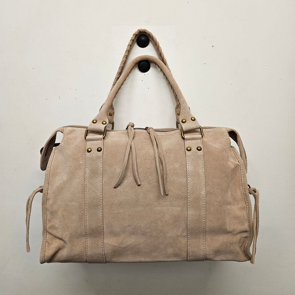Grand Sac à main idéal pour les Cours , Bureau , Travaille , Week-End , Fourre-Tout Daim Cuir