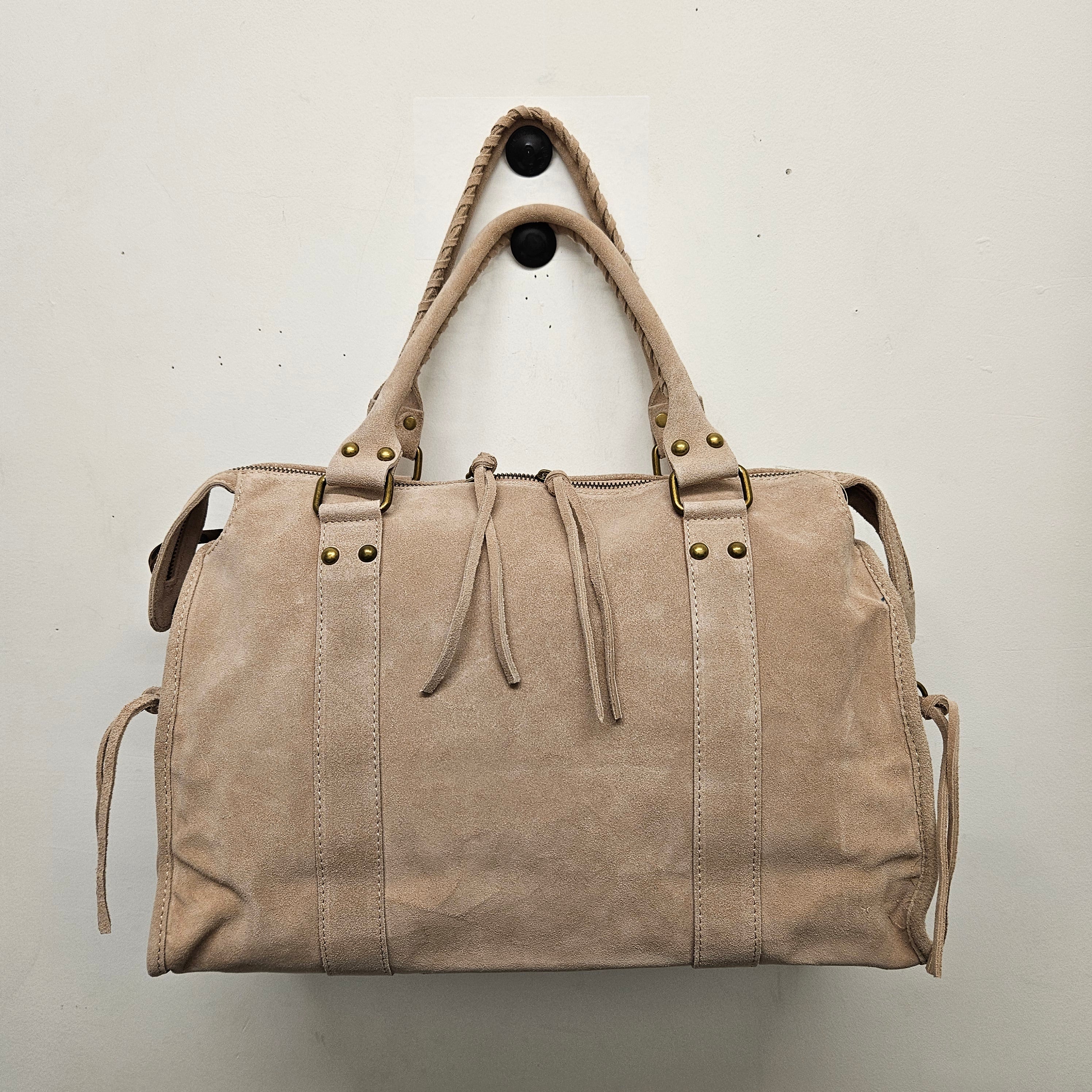 Grand Sac à main idéal pour les Cours , Bureau , Travaille , Week-End , Fourre-Tout Daim Cuir