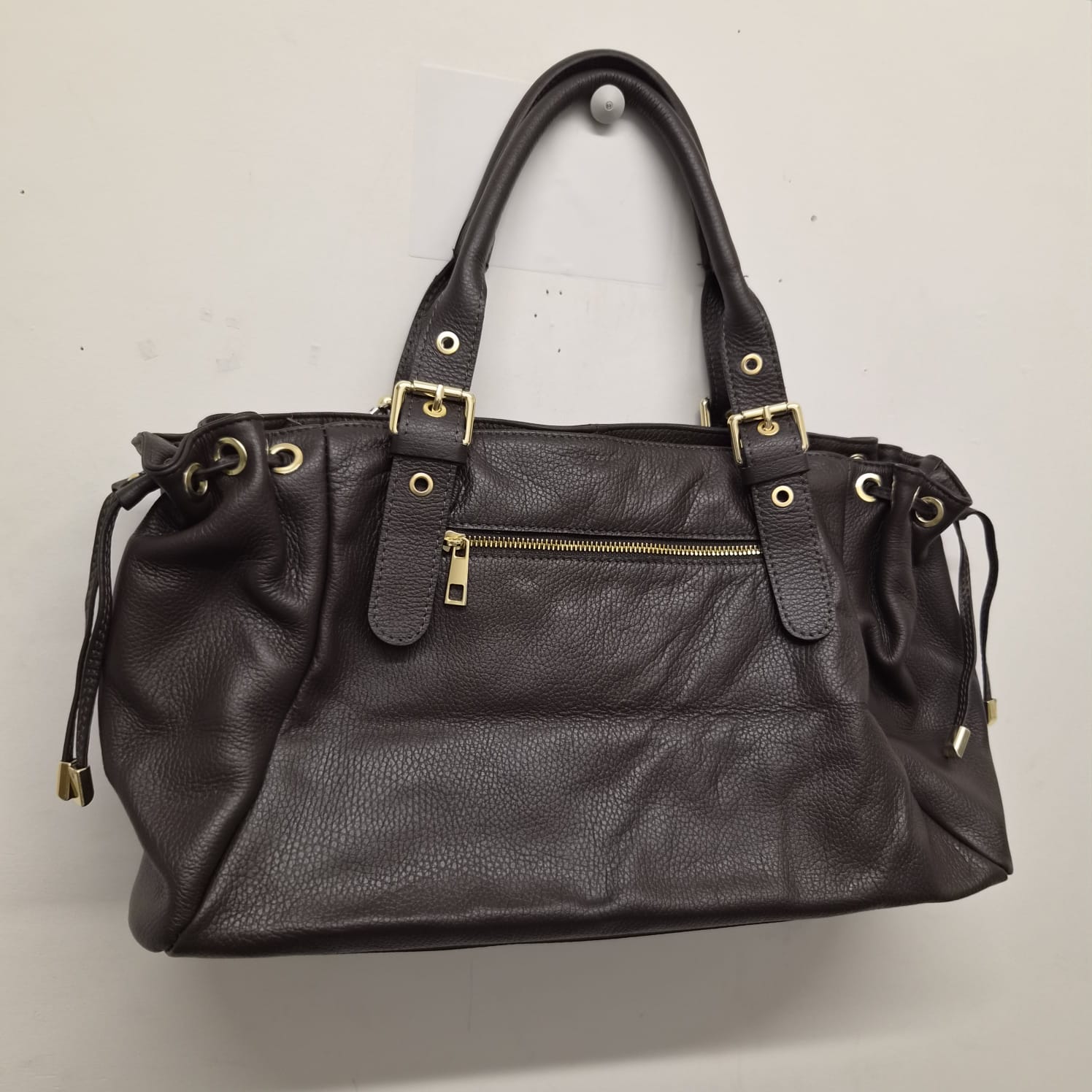 Grand Sac à main Cuir chocolat Femme Grande Capacité