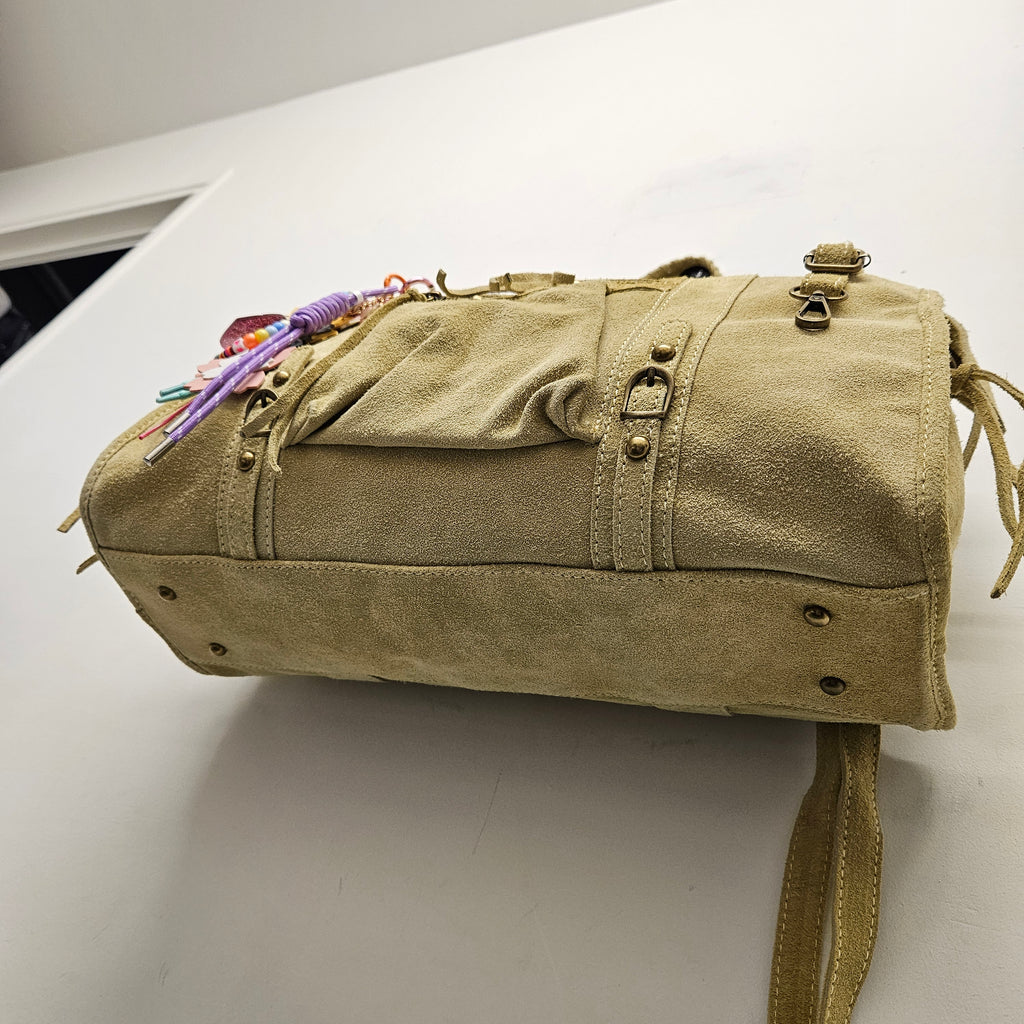 Grand Sac à main idéal pour les Cours , Bureau , Travaille , Week-End , Fourre-Tout Daim Cuir