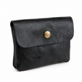Porte monnaie 100% Cuir Noir